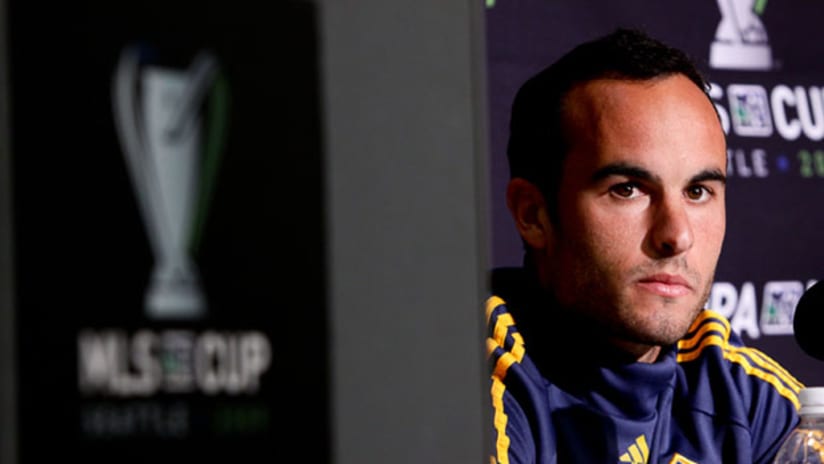 All eyes are on Landon Donovan in Los Angeles.
