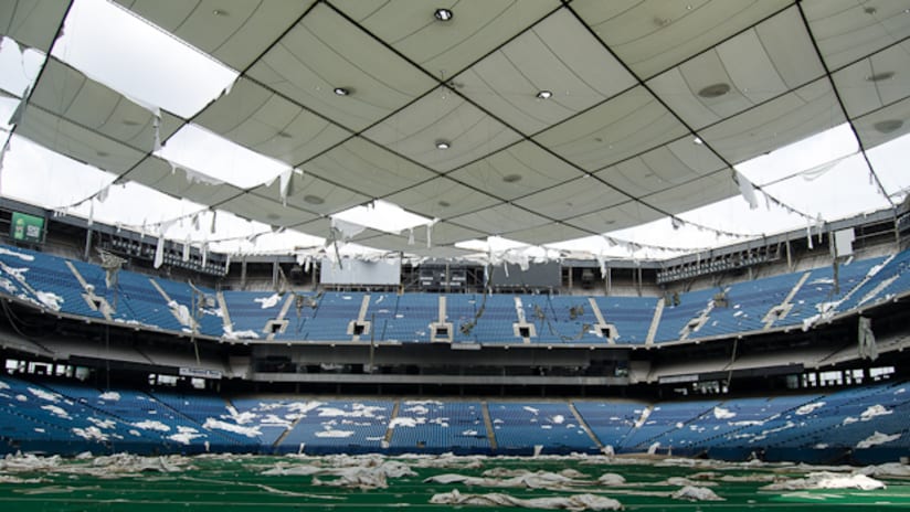 Silverdome is wreck and Pablo went there