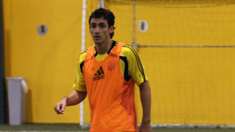 New Crew midfielder Milovan Mirosevic