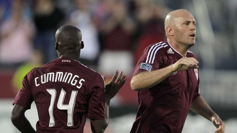 Omar Cummings and Conor Casey.