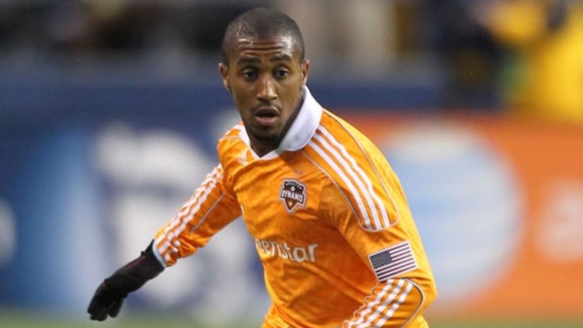 Houston's Corey Ashe is making an imression on the back line for the Dynamo.