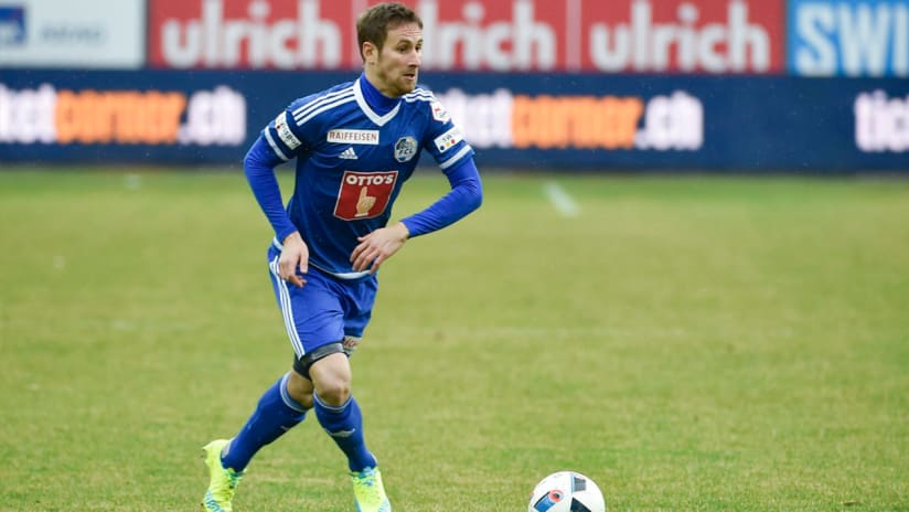 Jerome Thiesson - with FC Luzern