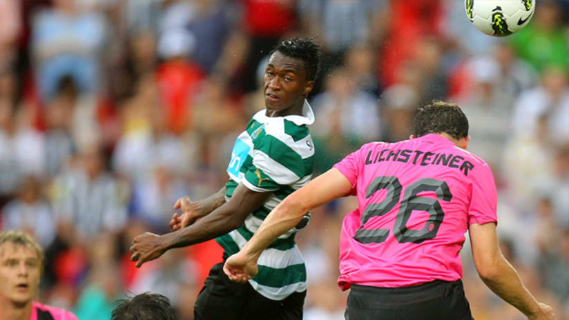 Sporting Clube's Yannick Djalo scored a brace against Juventus.