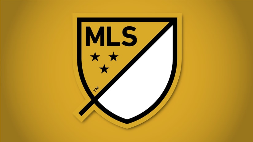 Kick Childhood Cancer gold MLS crest
