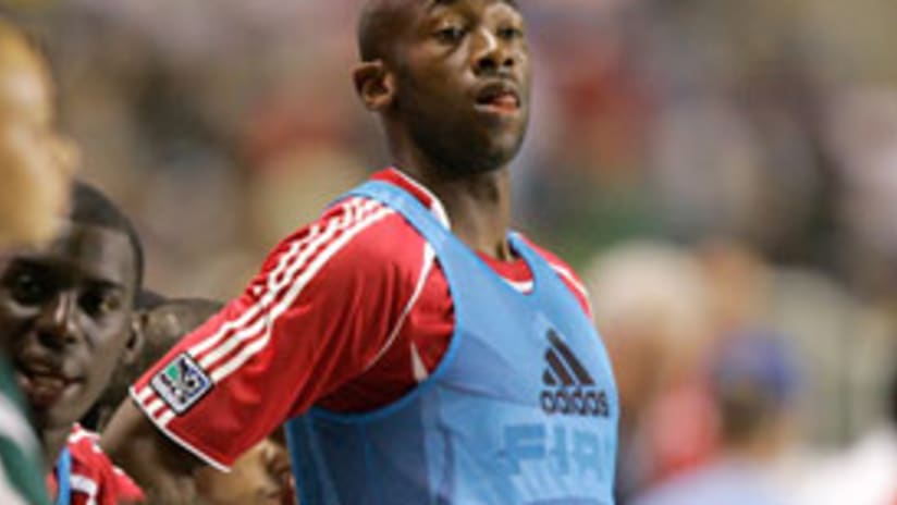 Paulo Wanchope made his Chicago Fire the day after he was eligible against the Crew.