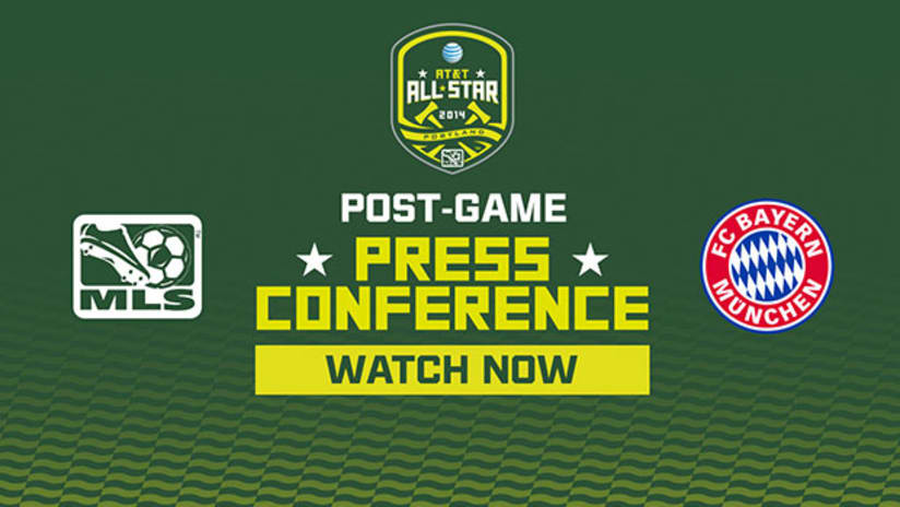 2014 AT&T MLS All-Star Game: Postgame Press Conference