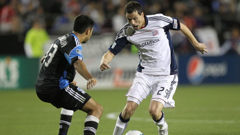 Marko Perovic was a lone bright spot in his first start for the Revolution.