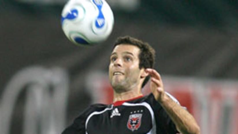 Ben Olsen and United will take on the Chicago Fire Sunday.