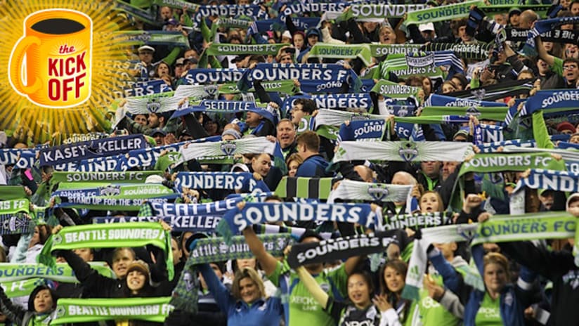 Kick Off - Seattle Sounders fans