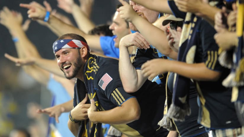 The Philadelphia Union fans are expected to be out in force for the team's home opener on Saturday.