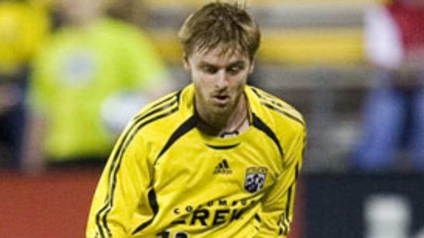 Eddie Gaven and the Columbus Crew are in the Big Apple this weekend.