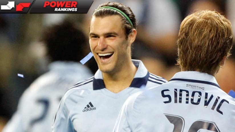 Sporting Kansas City are on the move in the latest Power Rankings