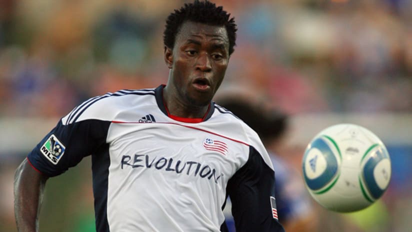Kenny Mansally's goal was the lone bright spot in a match in which errors cost the Revs