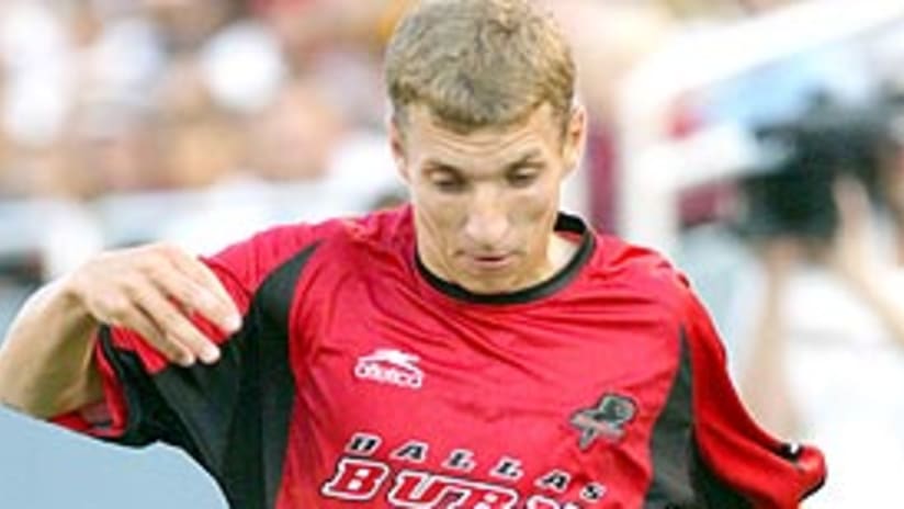 Ronnie O'Brien is the third Burn player to win the Player of the Week award in 2004.