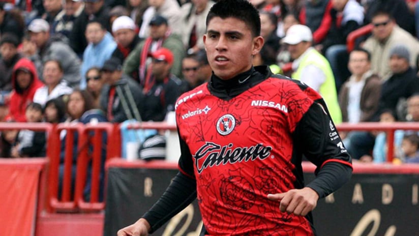Tijuana midfielder Joe Corona