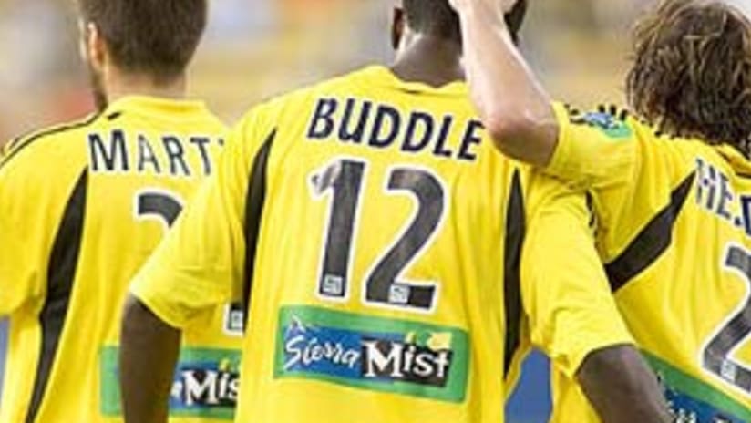 Edson Buddle and the Crew hope to pull out three points on Wednesday night.
