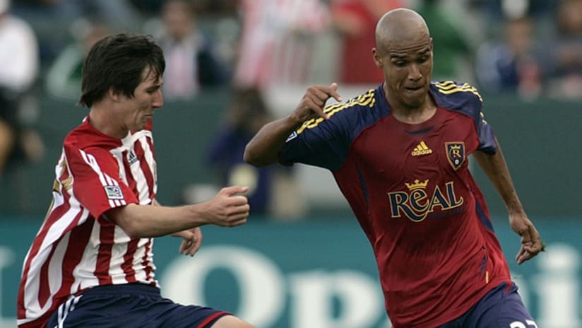 Douglas Sequeira, here pictured in an RSL jersey in 2006, will face his old MLS club in CCL action