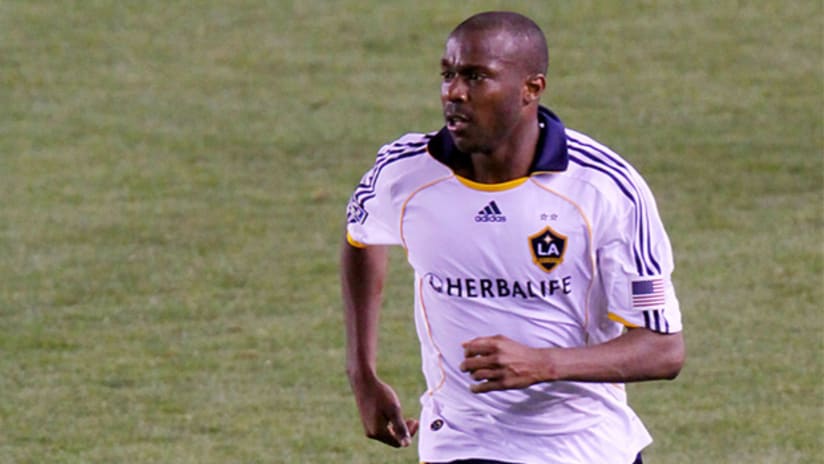 Yohance Marshall (pictured here in 2009) could make a surprising impression on the Galaxy's match Friday against New York.