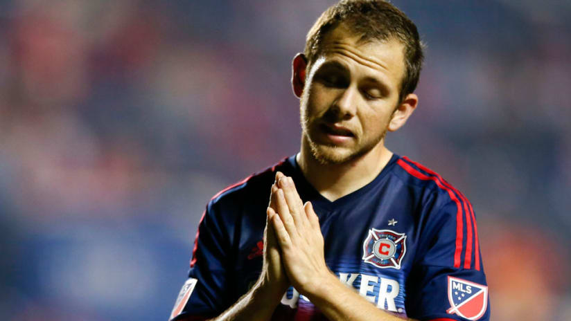 Harry Shipp with the Chicago Fire