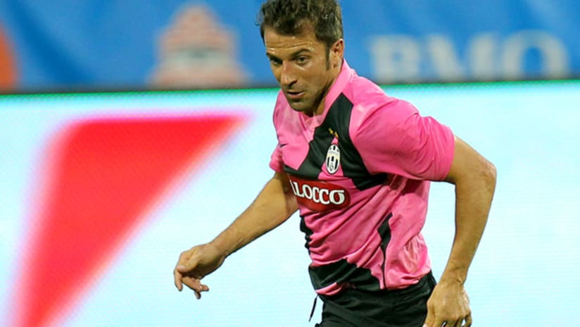 Juventus forward Alessandro Del Piero.
