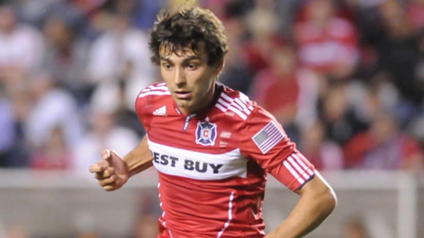 Baggio Husidic scored against Chivas USA and is becoming an important part of his squad