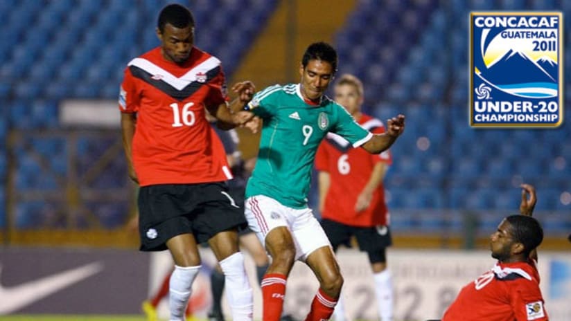 Roger Thompson and the Canadian U-20s were beaten 3-0 by Mexico in the quarterfinals of the CONCACAF championship
