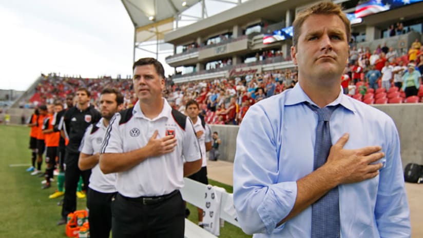 Curt Onalfo has led D.C. United to a 3-12-3 record in 2010.