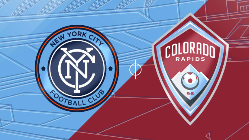 New York City FC vs. Colorado Rapids - Match Preview Image