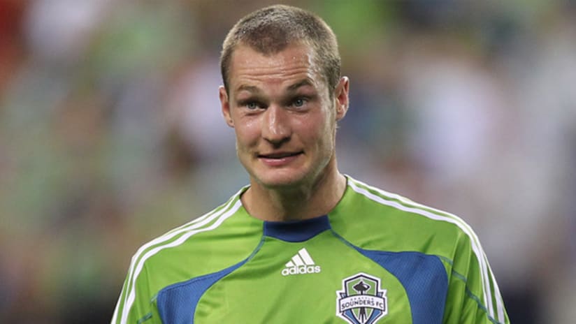 Sounders striker Nate Jaqua could earn critical minutes this weekend against Chicago.