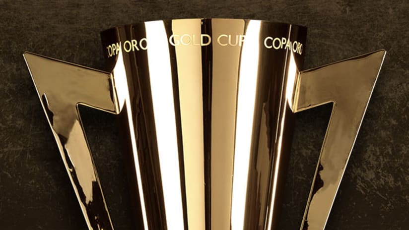 Gold Cup trophy detail