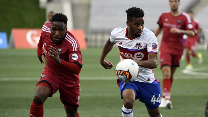 Raheem Edwards - Toronto FC - vs. Ottawa in Canadian Championship