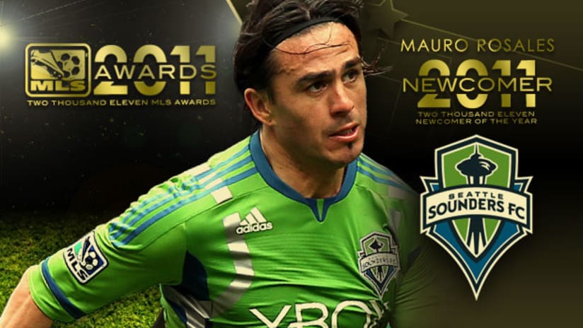 Seattle's Rosales named Newcomer of the Year - Nov 15, 2011