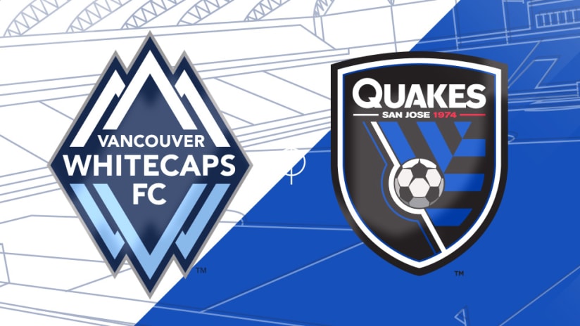 Vancouver Whitecaps vs. San Jose Earthquakes - Match Preview Image