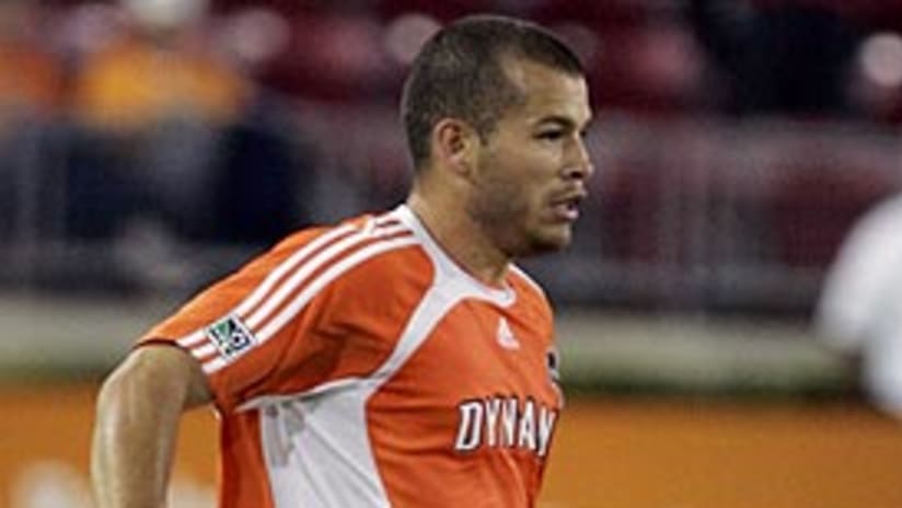 Alejandro Moreno helped Houston Dynamo to a draw against Chivas USA on Saturday.