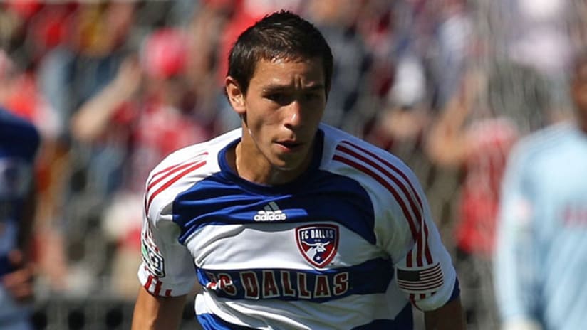 Third-year midfielder Eric Avila will get a shot at right wing for Dallas.