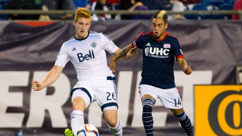 Tim Parker in action for Vancouver Whitecaps - 06/27/15