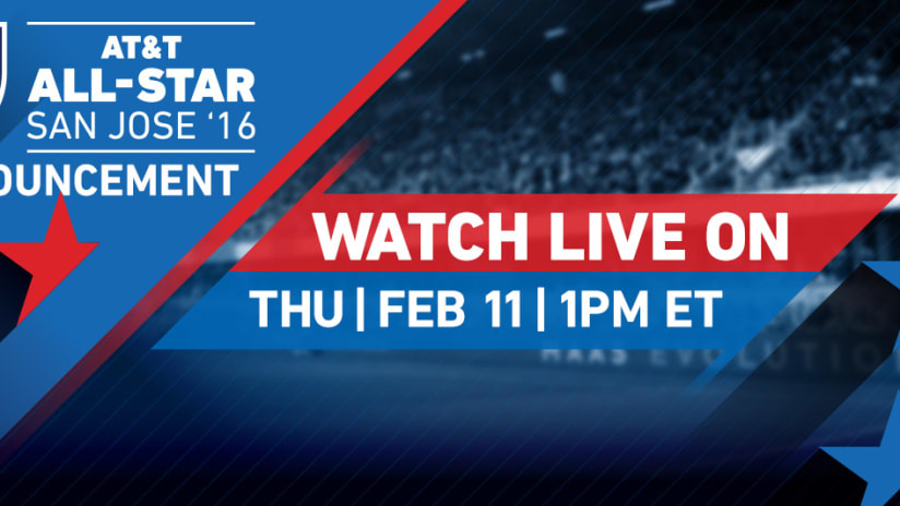 All-Star announcement livestream - February 11, 2016