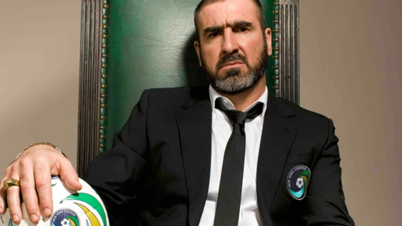 Eric Cantona was named the NY Cosmos' director of soccer.