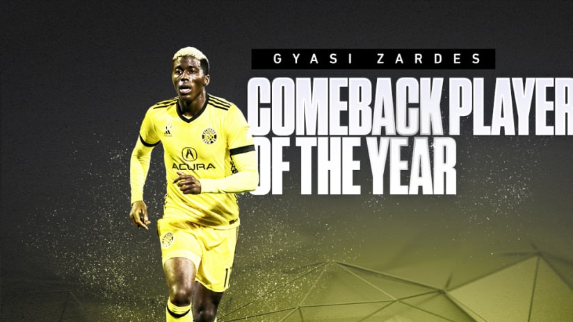 2018 Awards - Comeback Player of the Year - Gyasi Zardes