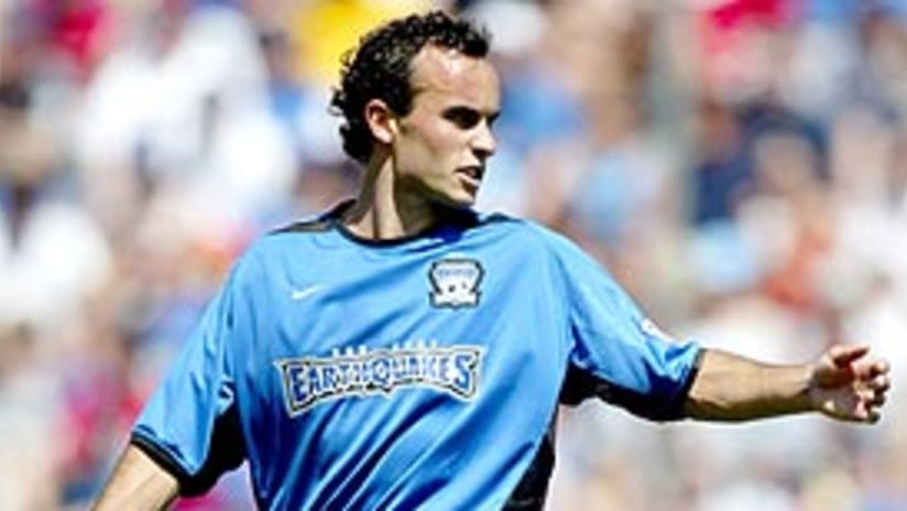 Donovan has led the San Jose Earthquakes to two MLS Cup titles in three years.