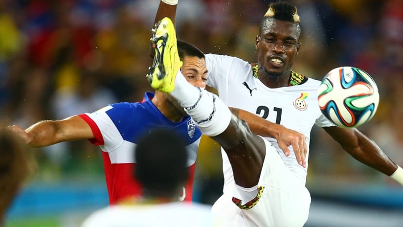 John Boye - Ghana vs. USA - 2014 World Cup