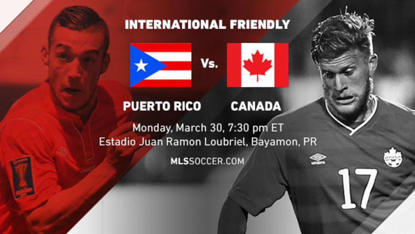 Puerto Rico vs. Canada, Monday March 30, 2015