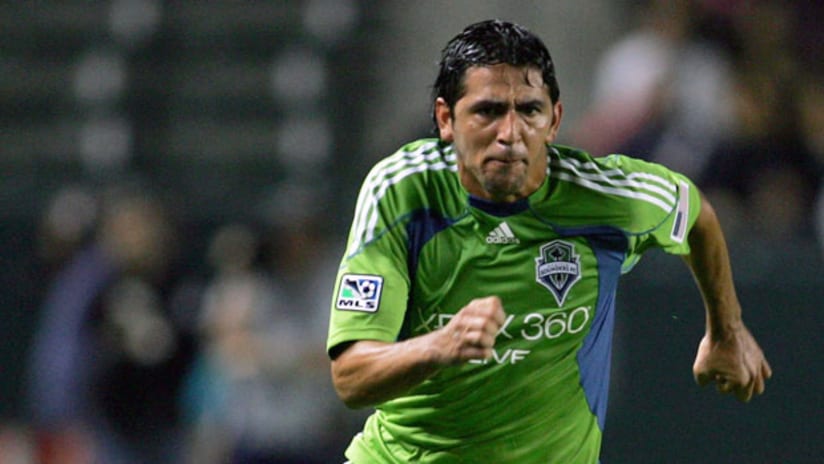Leo Gonzalez saw the red mist for Seattle in CCL action.