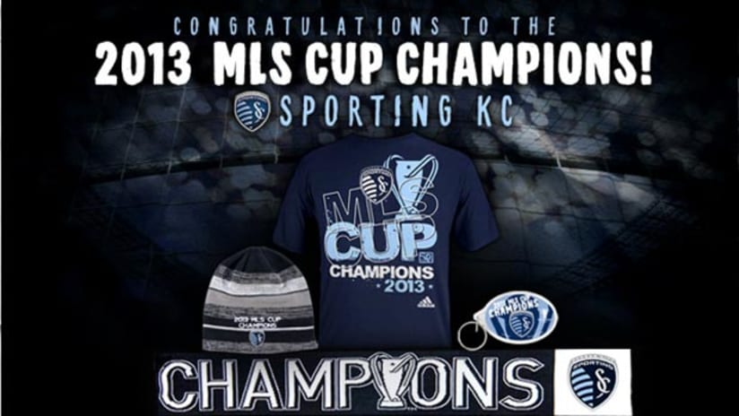 Sporting KC: MLS Cup champions (gear)