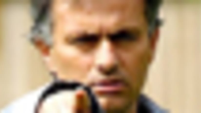 Mourinho has big shoes to fill as Roberto Mancini has led Inter to the Serie A title in each of the last three seasons.