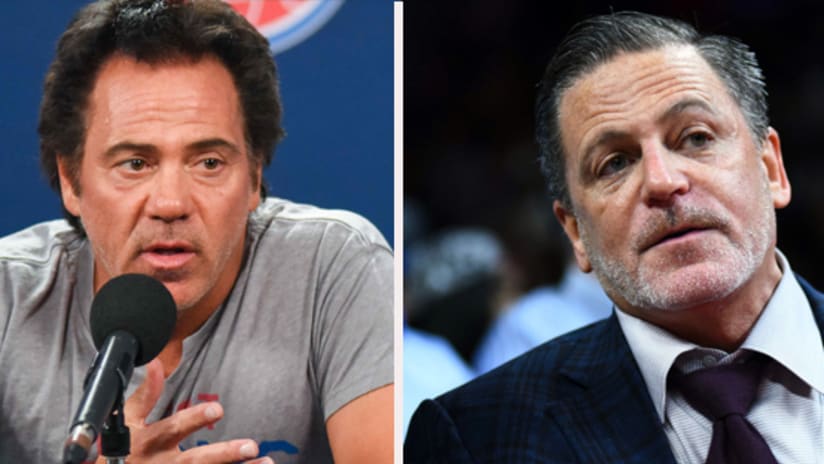 Tom Gores and Dan Gilbert - prospective Detroit ownership group