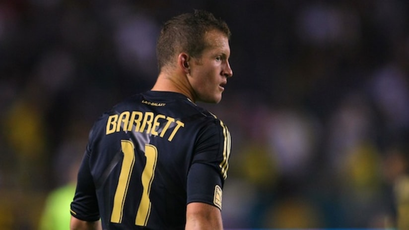 chad barrett suffered a season-ending injury in practice prior to MLS cup