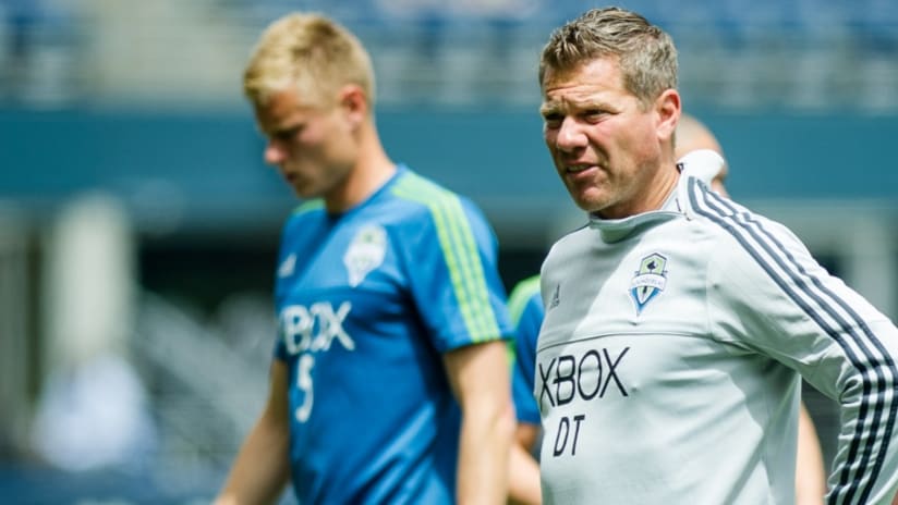 Seattle Sounders performance director David Tenney