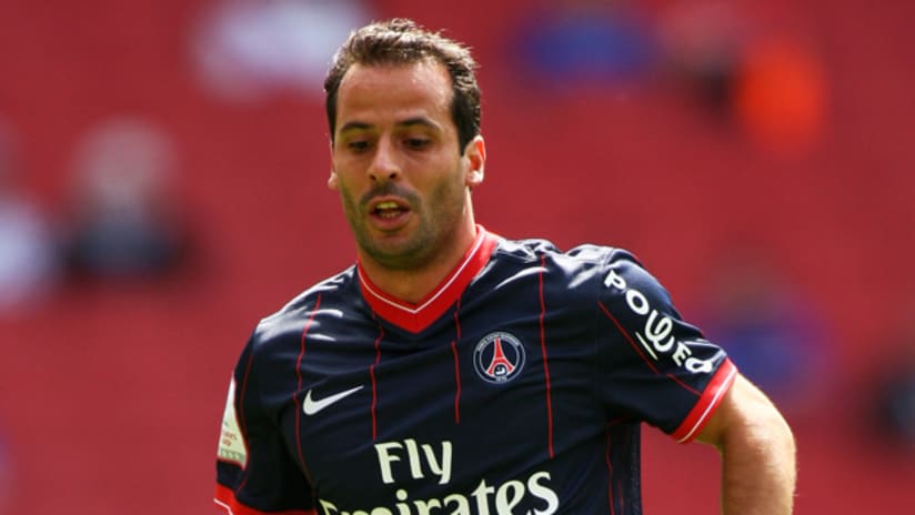 The Fire will get a good look at French winger Ludovic Giuly when PSG visit Toyota Park.