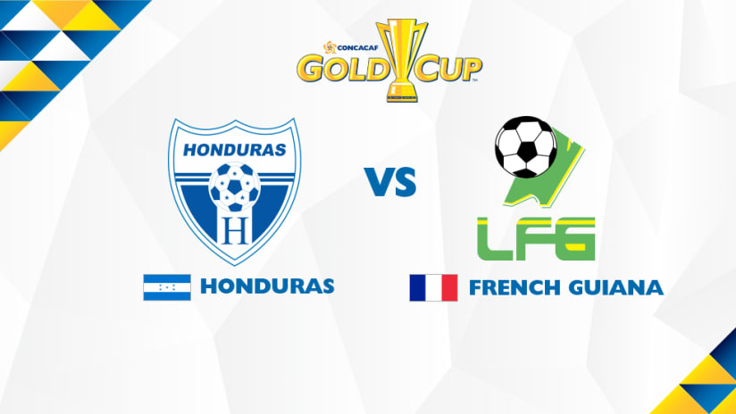 Gold Cup: Honduras vs. French Guiana - July 11, 2017 | THUMB